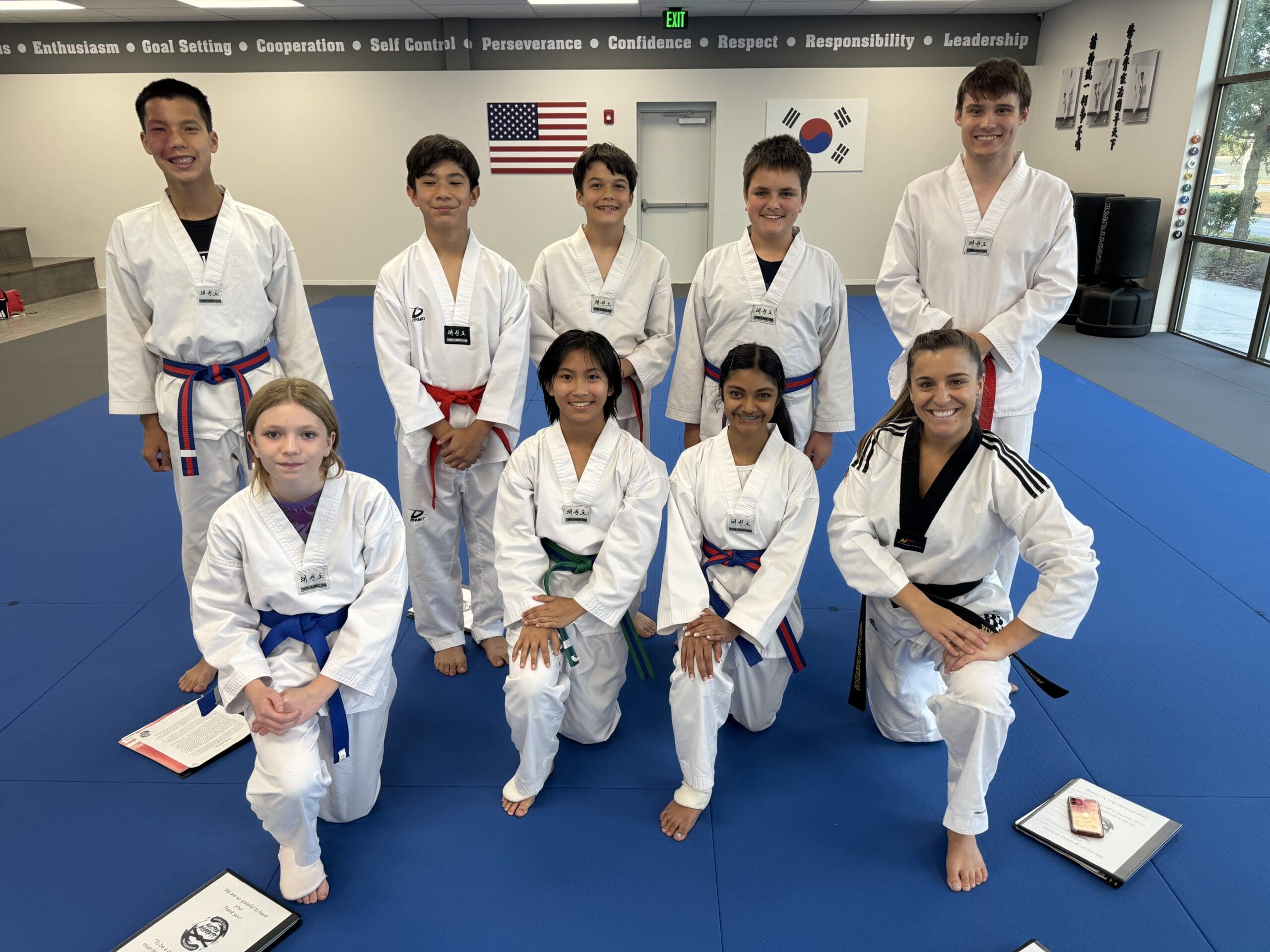 Teens can develop self-defense, situational awareness, and a fighting spirit to physically defend themselves and family members, along with skills in boundary setting and de-escalation.