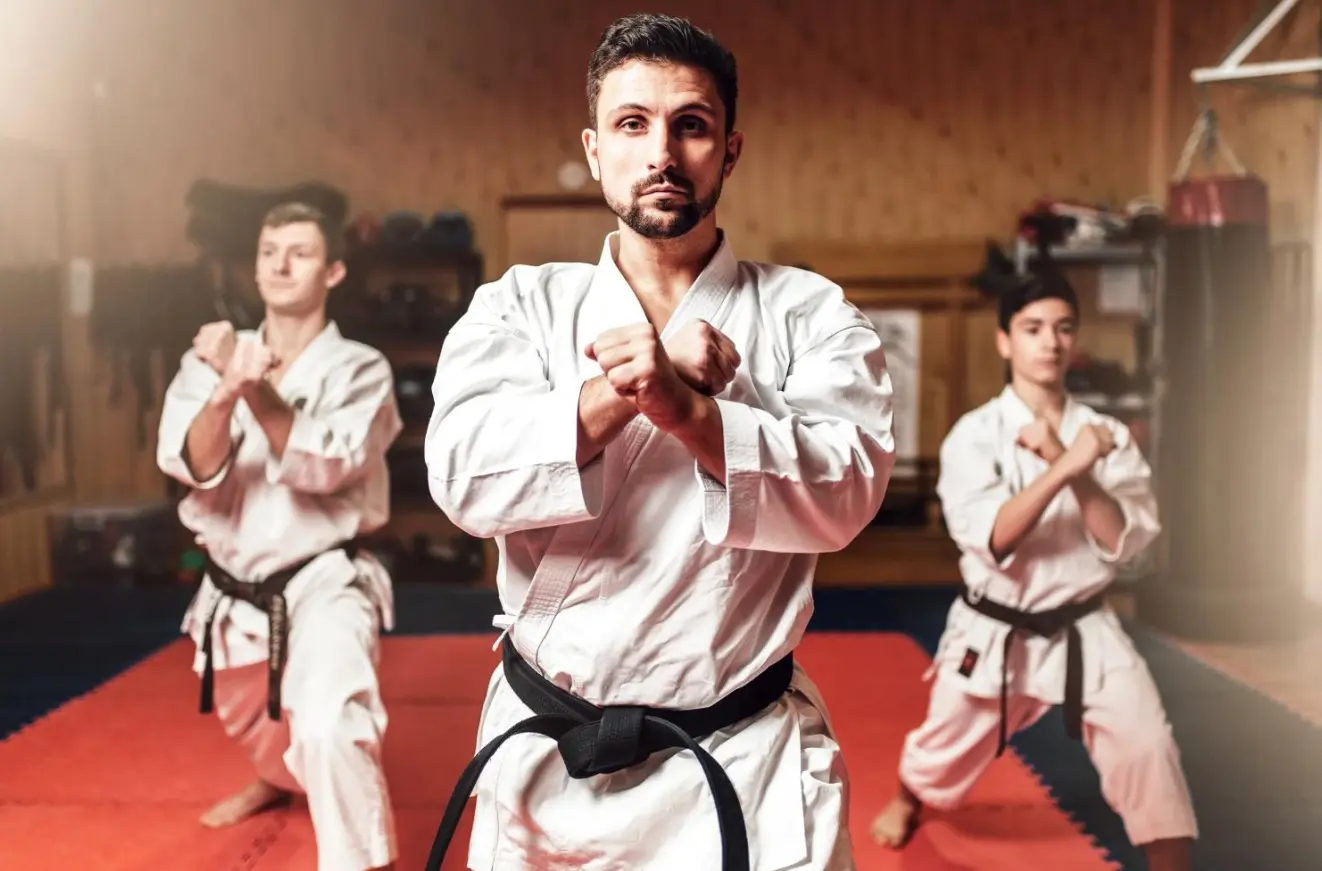 Adult taekwondo classes offer a complete taekwondo journey, combining martial arts, self-defense, and different techniques like kicks, punches, and sparring, while helping students of all skill levels build endurance, balance, and overall physical fitness.
